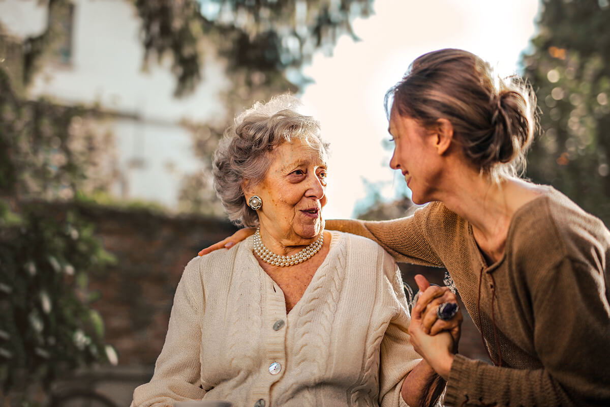 Joyful Senior And Meals on Wheels Volunteer