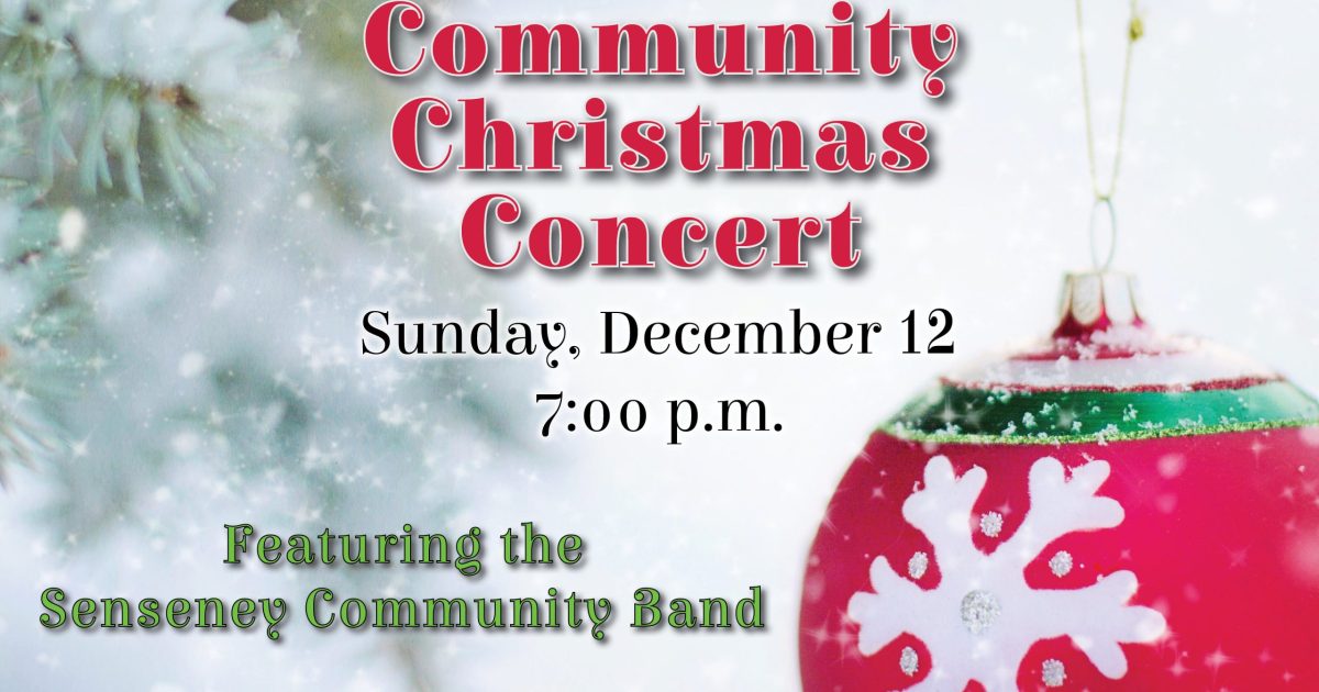 Community Christmas Poster concert only-wide